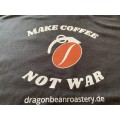 T-shirt Make-coffee-not-war size S